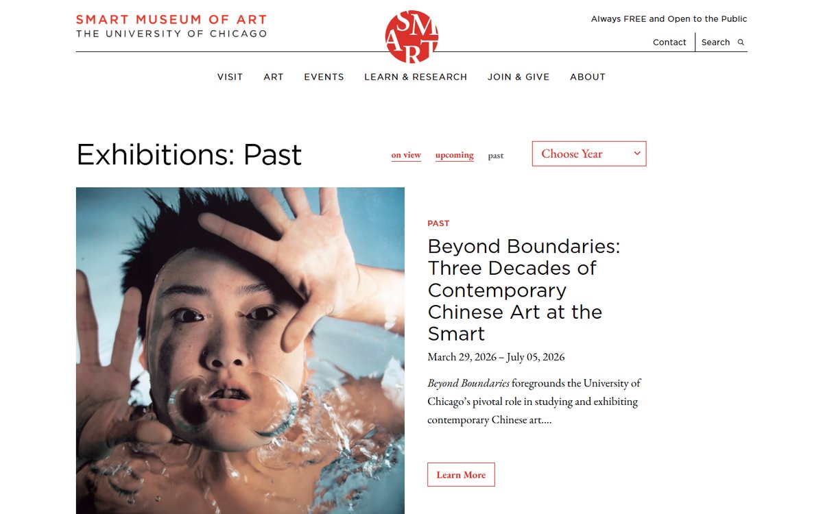 Smart Museum of Art past exhibitions archive